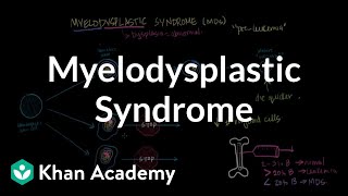 Myelodysplastic syndrome  Hematologic System Diseases  NCLEXRN  Khan Academy [upl. by Selfridge]