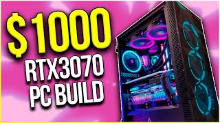 Best RTX 3070 Gaming PC Build in 2023 Under 1000 😱 [upl. by Aserahs913]