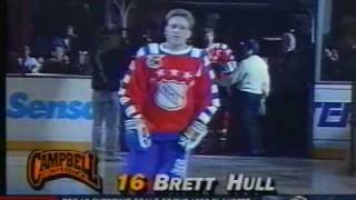 1992 NHL AllStar Game  Player introductions Part 2 of 2 [upl. by Lucilia]