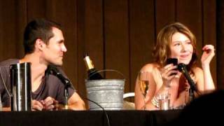 Nathan Fillion calls Jewel Staite again during a panel at DragonCon 2010 [upl. by Ferrand]