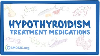 Hypothyroidism treatment medications pharmacology [upl. by Ytsud]