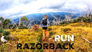 Razorback Run  Mt Hotham to Feathertop [upl. by Jephthah]