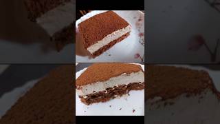 Easy chocolate mousse cake 🎂Shortvideos [upl. by Torbert166]