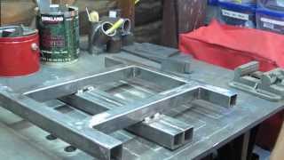 MIG Welding a Chop Saw Stand  Part 1 [upl. by Eugenio]