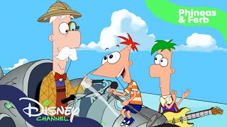 Fiskhandlarsången  Phineas amp Ferb  Disney Channel Sverige [upl. by Enymsaj]