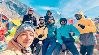 Everest Base Camp EBC trek in extreme winter  January 2024  Malayalam  Cinematic Vlog [upl. by Oah10]