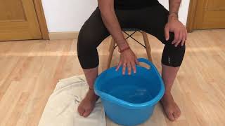 Esguince de tobillo Ttr Antiinflamatorio Agua con hielo Ivan Crespo Osteópata DO  Fisioterapeuta [upl. by Damaris258]