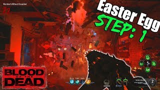 Blood Of The Dead Easter Egg Guide Step 1 Wardens Ritual Chamber BO4 Zombies [upl. by Suidualc]