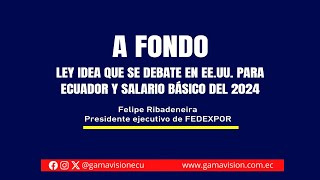 LEY IDEA QUE SE DEBATE EN EEUU PARA ECUADOR Y SALARIO BÁSICO DEL 2024 [upl. by Sidwel]