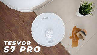 TESVOR S7 PRO TEST Für 250€ so stark wie ein Roborock S8 6000pa [upl. by Dera]