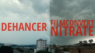 Bmpcc og  Dehancer Pro vs FilmConvert Nitrate  Bmpcc og 2023  Color grading in Davinci Resolve [upl. by Rivard]