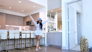 MY LUXURY 2 BR APARTMENT TOUR HOUSTON TX Amazon Finds Homary amp Decor DIY Tips [upl. by Chappy]