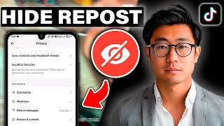 How to Hide Reposts on TikTok 2024 StepByStep [upl. by Harl]