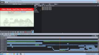 Video Scrubbing in Magix Movie Edit Pro Silent Screencast Showing Tracks amp Structure [upl. by Ymiaj688]