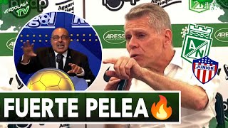 🔥¡POLÉMICA FUERTE PELEA DE PAULO AUTUORI CON PERIODISTA 😱 Nacional vs junior [upl. by Leahey]