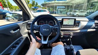 New Kia Stonic 2023 Test Drive POV [upl. by Yrrah623]