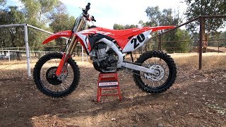 2019 Honda CRF450R  Dirt Bike Magazine [upl. by Erreit694]