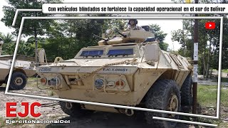 Con vehículos blindados se fortalece la capacidad operacional en el sur de Bolívar [upl. by Nelloc]