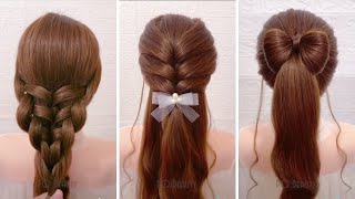 Uzun Sochlar Uchun 15 ta Oson Soch Turmaklari  Hairstyle Long Hair [upl. by Euqinemod]