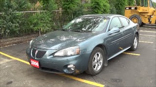 2006 Pontiac Grand Prix Review Start Up and Walkaround [upl. by Brand]