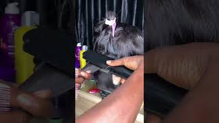 Quick amp Easy Wig Straightening Tips  Sleek Hair in Minutes [upl. by Seaver]