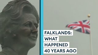 Falklands war What happened in 1982 [upl. by Anaicul413]