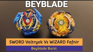 BEYBLADE BATTLE SWORD Valtryek Vs WIZARD Fafnir valtaoi valtryek fumiya beyblade beybladeburst [upl. by Raphael548]