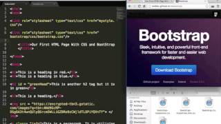 Learn FrontEnd Web Development FAST  Part 4  CSS Framework Intro Bootstrap [upl. by Oisacin]