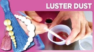 How to Paint with Luster Dust [upl. by Verda]