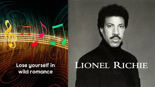 All Night Long Lyrics  Lionel Richie [upl. by Yecram]