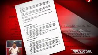 EXCLUSIVE News5E  Aldrich Lloyd Talonding shows Ellen show letter [upl. by Burrell606]