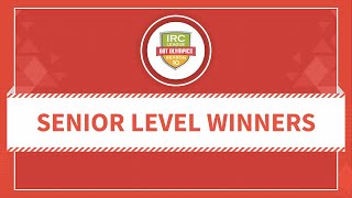 IRC School League Nationals  Senior Level Winners  Season 10  Thyagaraj Stadium [upl. by Laamaj106]