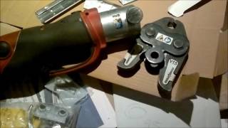 NovoPress ACO202  Milwaukee M18 HTP202C Обзор и тест прессмашины [upl. by Arriek]