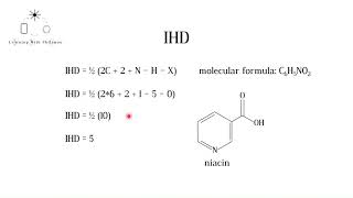 Calculating Index of Hydrogen Deficiency IHD IB Chemistry [upl. by Aidnyl]