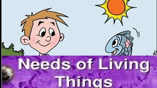 Needs of Living Things Animation Kindergarten Prescoolers Kids [upl. by Lorimer]