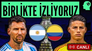 2024 Copa America FİNALİNİ Canlı Takip Ediyoruz Arjantin  Kolombiya [upl. by Licastro]