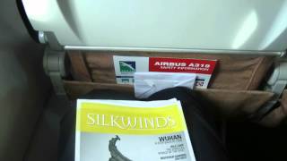 SilkAir MI378 Singapore to Kuching Malaysia [upl. by Ivgnout861]