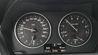 BMW M140i B58B30 Mhd Stage 2 102oct acceleration 50200kmh 10sec [upl. by Zoldi]