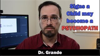 11 Signs a Child May Become a Psychopath  Psychopathic Risk Factors [upl. by Eisler]