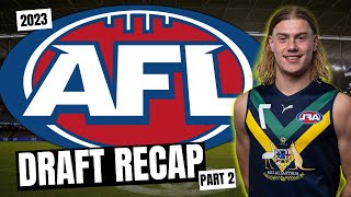 2023 AFL DRAFT RECAP All the players moves and more GWS to Western Bulldogs [upl. by Doykos]