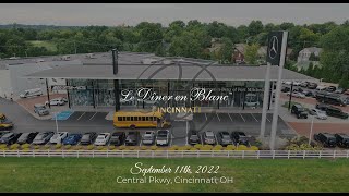 Diner en Blanc  Cincinnati 2022 Official Video [upl. by Dnomar]