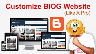 How to Customize Blogger Template Like a Pro Website [upl. by Violetta177]