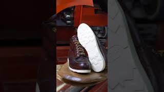 Red Wing Moc Toe Boot Resoling Renew Your Favorite Boots [upl. by Atilol815]