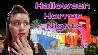 Halloween Horror Nights 33 Opening Night at Universal Studios Florida [upl. by Azzil]