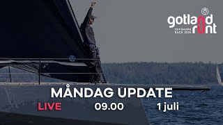 Race Update Måndag 0900  Gotland Runt 2024 [upl. by Rosaleen327]