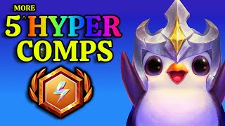 5 More Strong Comps to Help Climb the TFT Hyper Roll Set 55 Ladder Tricks Tips Strategy Guide [upl. by Aivuy364]