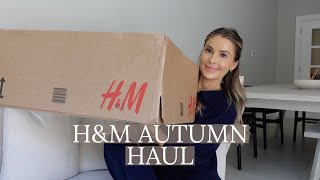 HUGE HampM AUTUMN TRY ON HAUL  NADIA ANYA [upl. by Annairoc]