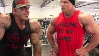 Rich Piana and Big Con Killin shoulders 5ers for life [upl. by Rus]