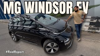 MG WINDSOR EV  सच आपके सामने है  MG WINDSOR Range Test and Drive Review [upl. by Llerdnek]