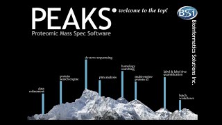 PEAKS Studio  Proteomic Mass Spectrometry Software  Overview [upl. by Sila43]